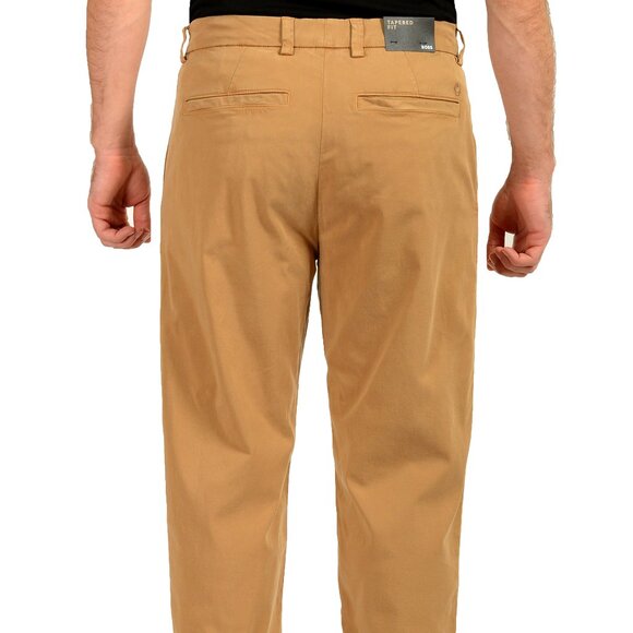 Hugo Boss Men's "C-Kerin-PL" Tapered Fit Beige Casual Pants US 32/32 IT 32/32 - Picture 3 of 5